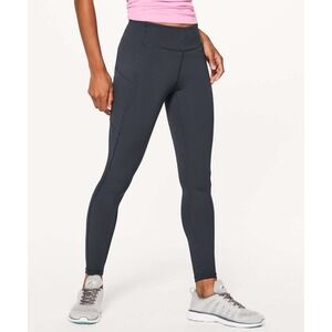 Lululemon Speed Up Tight *Full-On Luxtreme 28" in Melanite Gray Sz 2